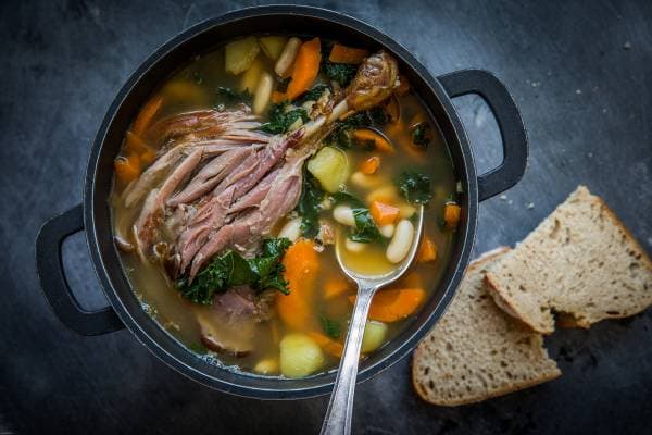 Pot-au-feu de canard