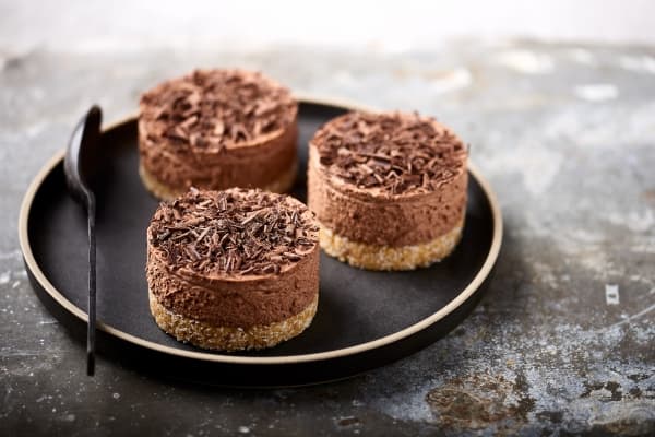 Cheesecake au chocolat sans cuisson, biscuit coco