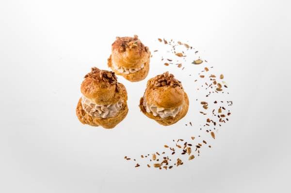 Petits choux farcis au foie gras