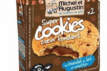 Cookies coeur fondant Michel et Augustin