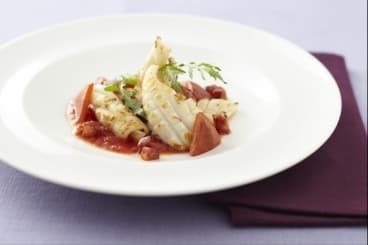 Encornets farcis à la piperade