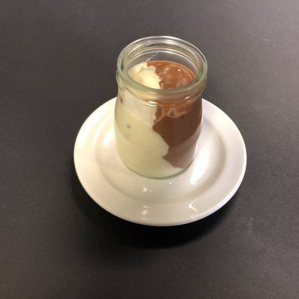 Crème dessert au chocolat blanc 