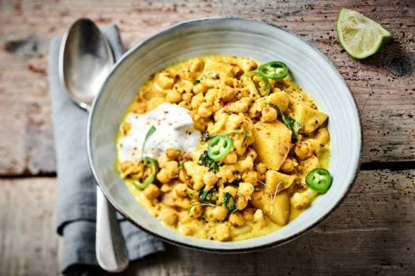 Curry de légumes à l'indienne 