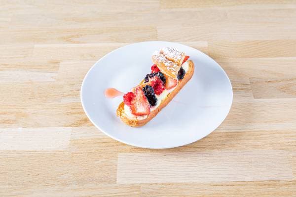 L'éclair aux fruits rouges