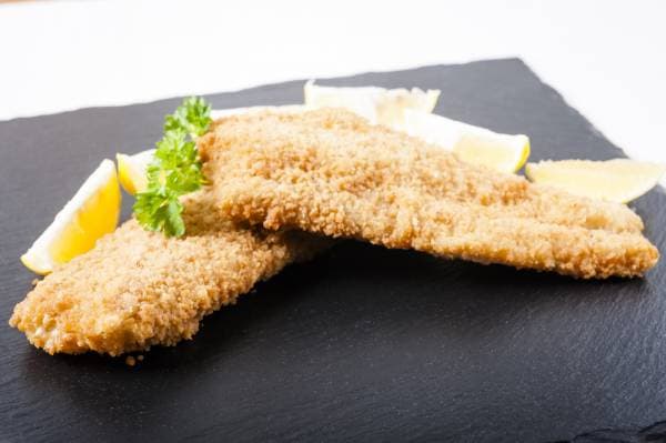 Finger de daurade à la noisette, fraîcheur de fenouil au citron vert