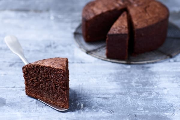 Gâteau moelleux au chocolat intense