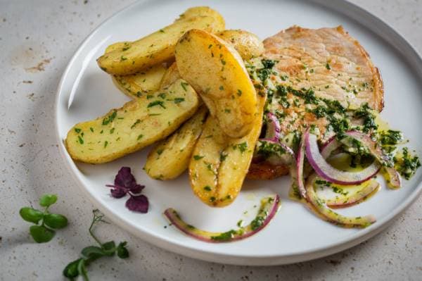 Grillade de porc chimichurri