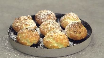 Chouquettes mi sucre mi amandes