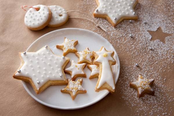 Biscuits à accrocher au sapin