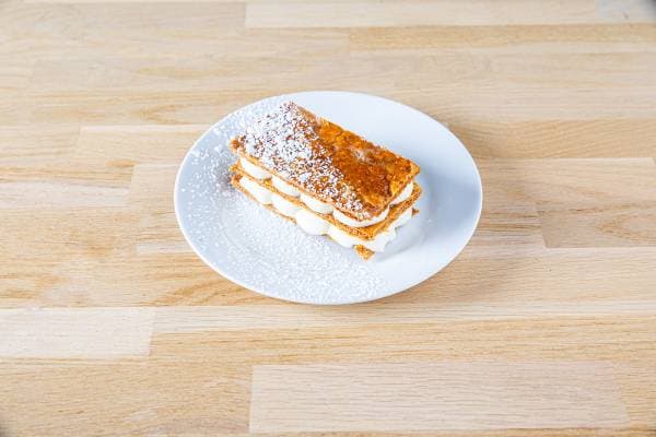 Mille-feuille crème légère à la vanille 