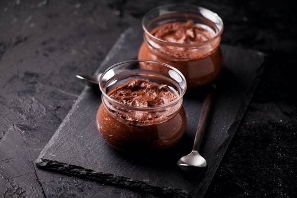 Mousse au chocolat noir