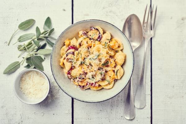 Orechiette à la crème de sauge