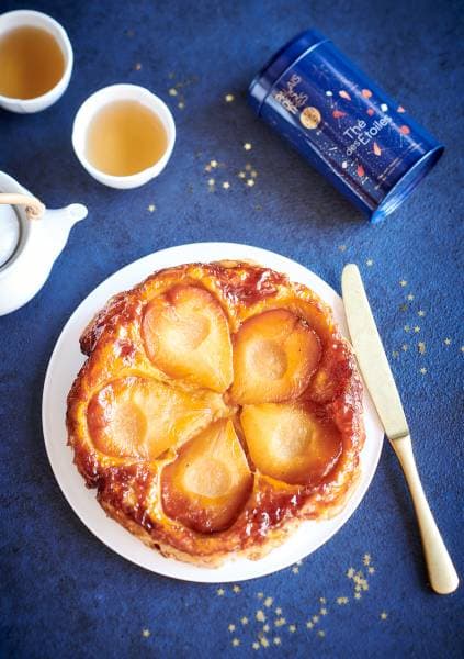Tatin de poires au thé des Etoiles Palais des Thés