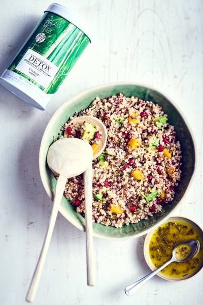 Salade de quinoa à l'orange et au thé Détox Brésilienne Palais des Thés