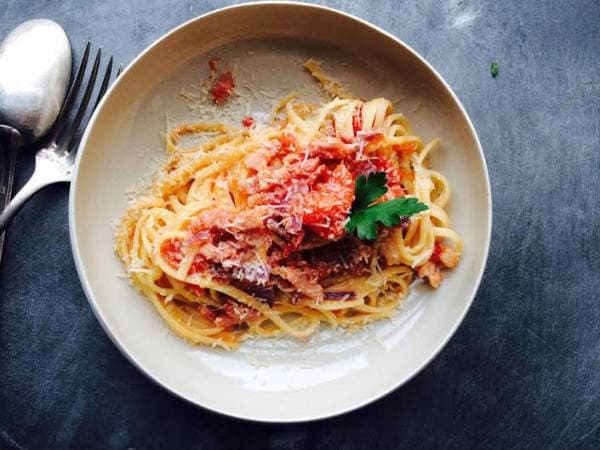 Pasta all'amatriciana