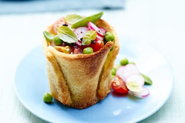 Puits de légumes cuits et crus