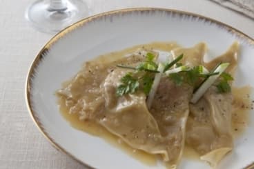 Ravioles de foie gras