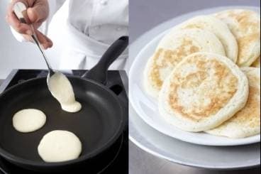 Blinis maison à la levure chimique