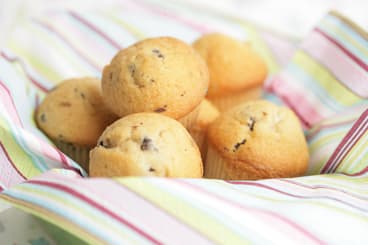 Muffin aux pépites de chocolat