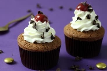 Cupcake "Forêt Noire"