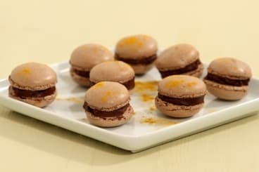 Macaron chocolat curry