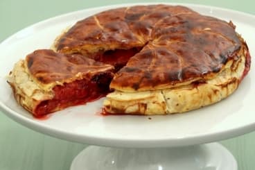 Tourte aux fruits rouges