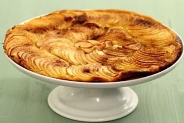 Tarte fine aux pommes à la cannelle