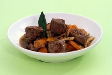 Wok de boeuf-carottes au laurier façon braisé