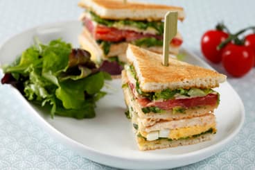 Club sandwich façon palace