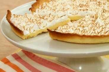 Tarte meringuée au citron