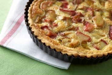 Tarte à la rhubarbe