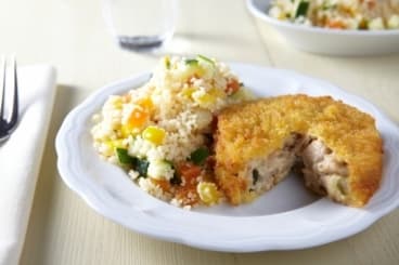 Semoule comme un tajine et croque kebab