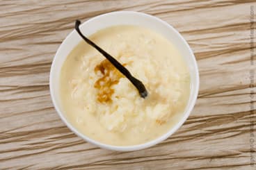 Riz au lait à la cannelle