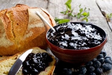 Confiture de myrtilles