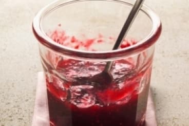 Confiture de fruits rouges