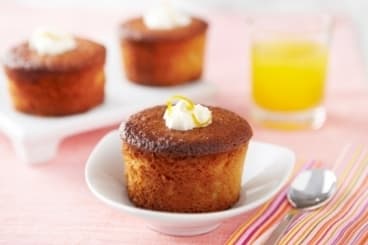 Petit cake léger à la bergamote 