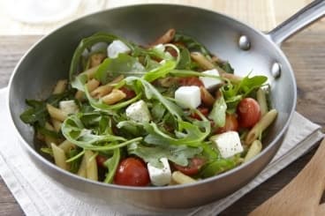 Pastasotto, tomates cerises et roquette