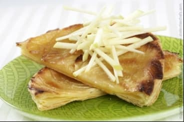 Tarte fine aux pommes individuelle