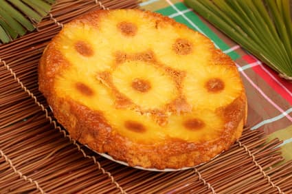 Gâteau à l'ananas