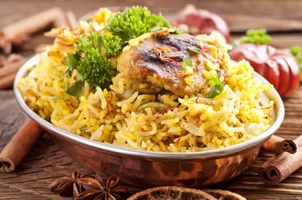 Biryani au poulet