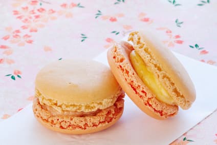 Macaron à l'orange