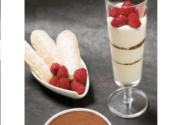 Tiramisu aux framboises