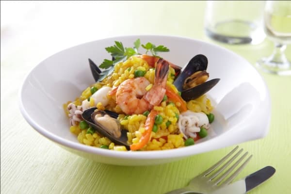 Paëlla aux fruits de mer