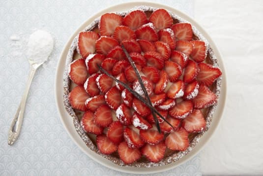 Tarte aux fraises 