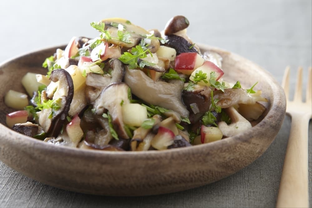 Pôelées de champignons