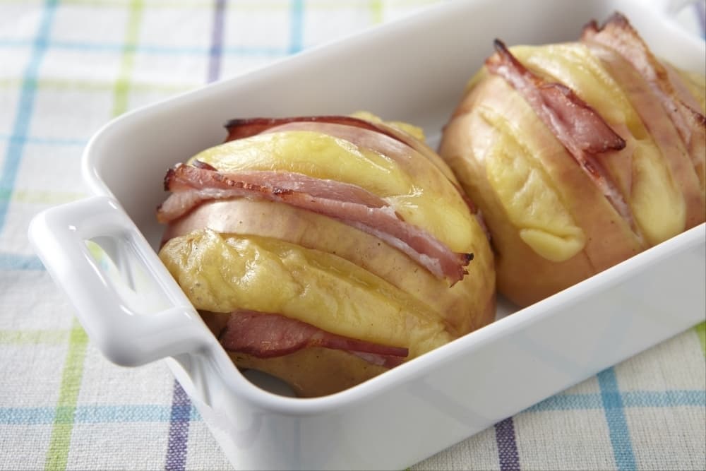 Pomme rôtie  façon Orloff 
