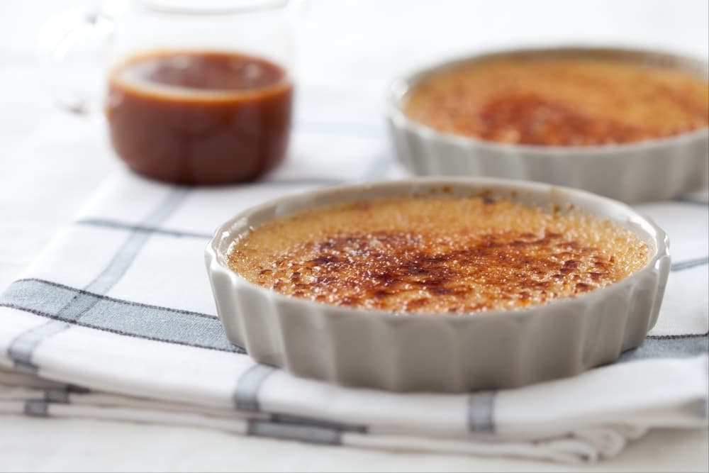 Crème brûlée caramel