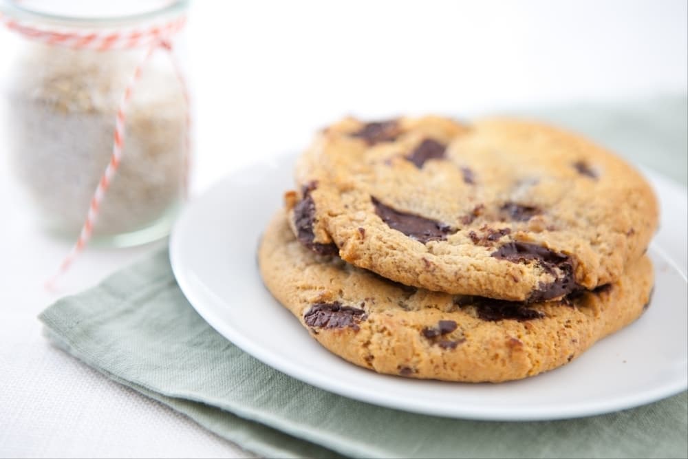 Cookies légers au son d'avoine