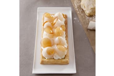 Tarte aux litchis
