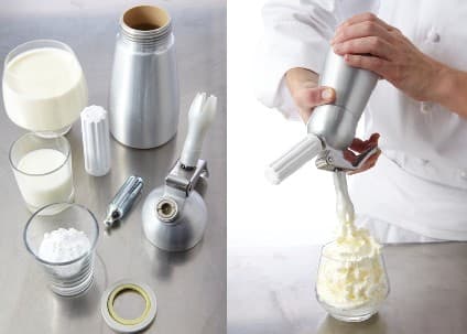 Chantilly au siphon